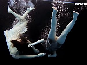 two women swim and get naked fantastic