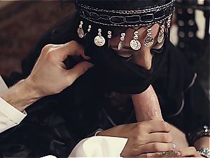 Arab wife disciplined by super-naughty husband